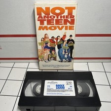 NOT ANOTHER TEEN MOVIE (2002) VHS Tape - Randy Quaid Jaime Pressly Mia Kirshner