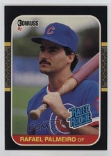1987 Donruss Rated Rookie Rafael Palmeiro #43 1k2s