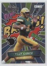 2021 Wild Card Alumination Comix Blue/Yellow Trey Lance #AC-6 Rookie RC 7uo. rookie card picture