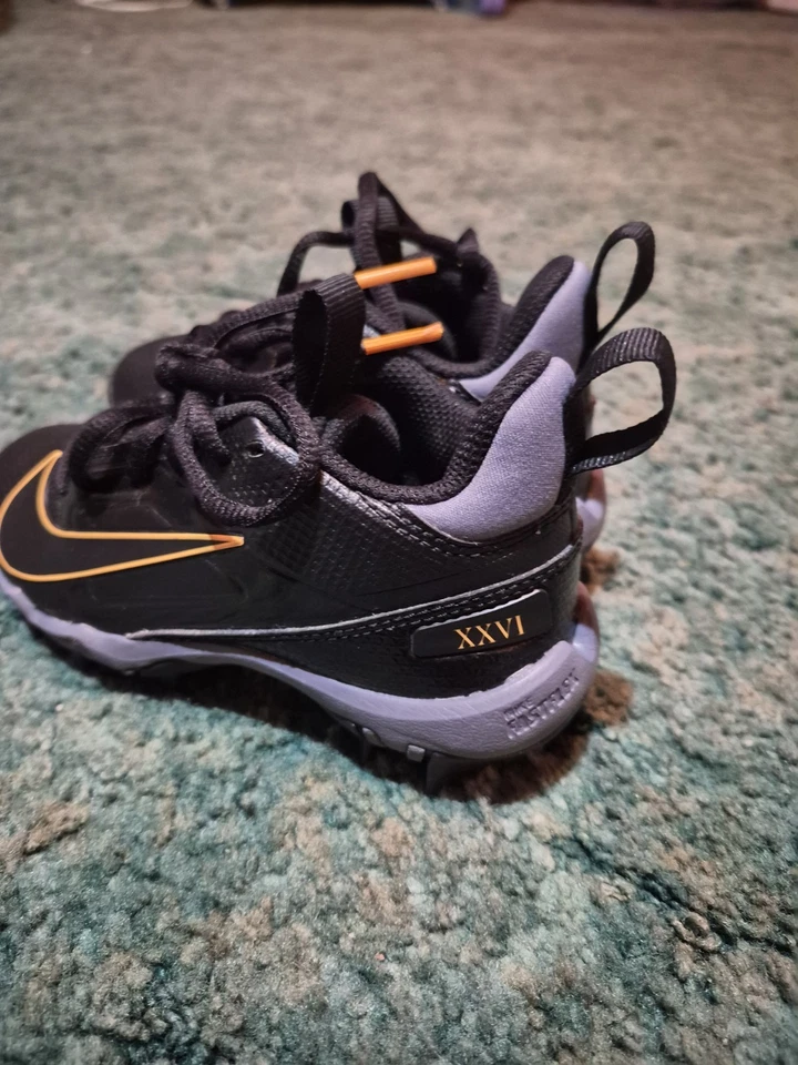 Черные футбольные бутсы Nike Fastflex размер 11c - Изображение 4 из 4