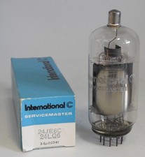 NEW OLD STOCK IN THE CARTON UNUSED INTERNATIONAL 24LQ6 24JE6C OUTPUT SWEEP TUBE