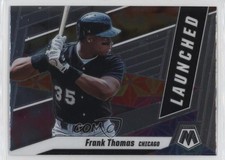 2021 Panini Mosaic Launched Frank Thomas #L6 HOF 0d0f