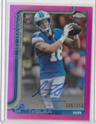 2025 Topps Chrome Football #RA-ITS Isaac TeSlaa Pink Ref. 245/250 Auto (KH2)