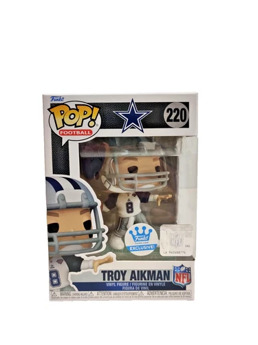 Troy Aikman (Dallas Cowboys) NFL Funko Pop! Legends Exclusive w/ Protector Case