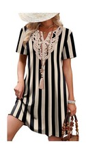 WIHOLL Summer Dresses for Women Casual Tshirt Dress Wedding Guest D... Fast Ship