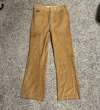 Vintage Corduroy Pants Mens 32x33 Bootcut Talon 70s Cowboy Retro
