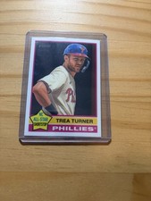 2025 Topps Heritage - Trea Turner #48 FREE SHIPPING