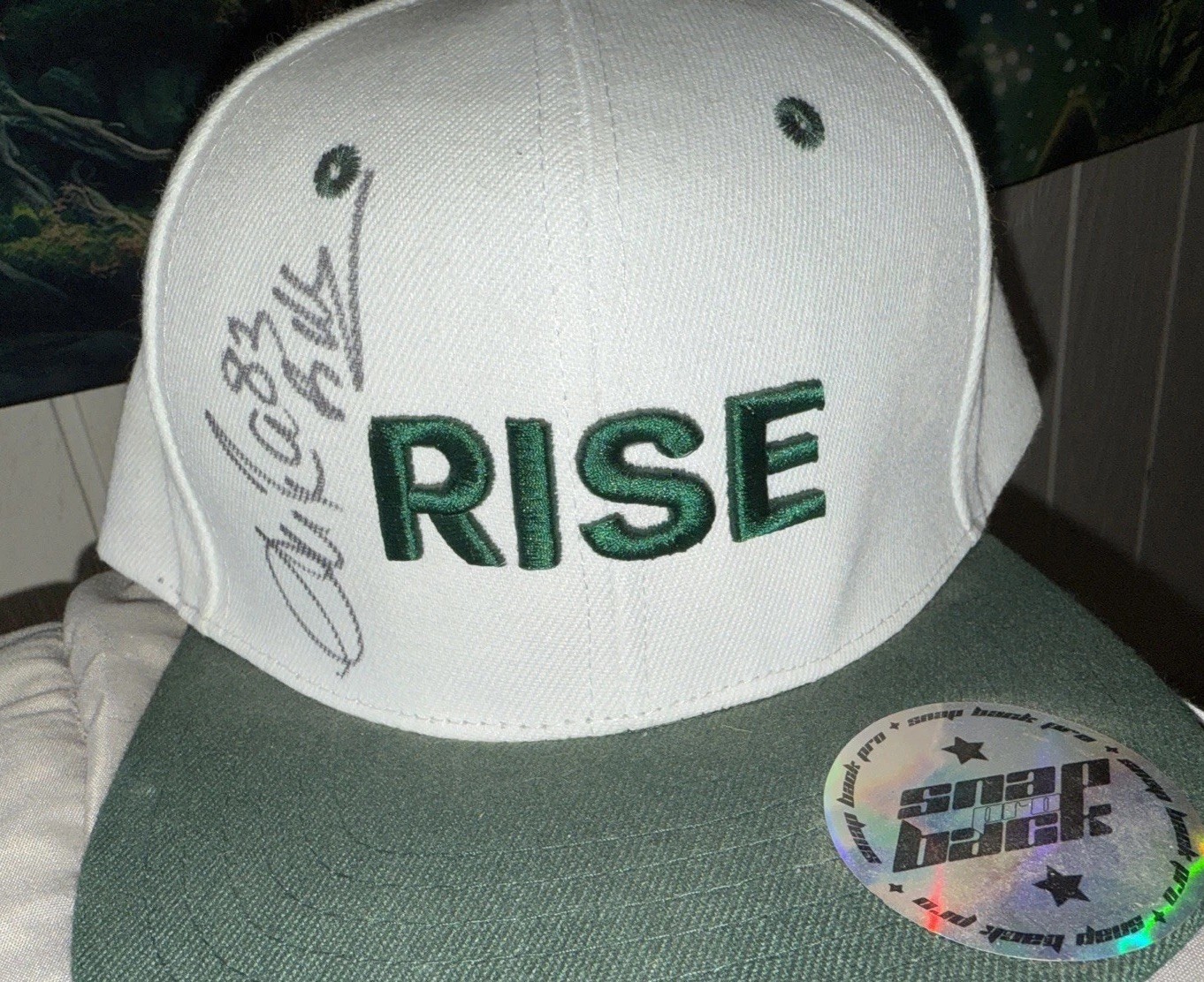 HOF Andre Reed 83 Autographed SnapBack Signed Bills RISE SSP RARE Hat 💯💎 🔥