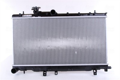 67708 NISSENS Kühler, Motorkühlung für SUBARU
