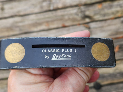 Ray Cook Putter Classic Plus 1 RH Right Hand Gold Club USA Vintage Golf Club