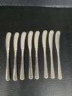 New Listing8 Vintage Sterling Silver Butter Knives Towle Rambler Rose Pattern 211 Grams