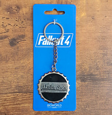 Fallout 4 Nuka-Cola Bottle Cap Key Chain Keyring BioWorld Fallout Series