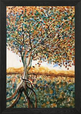 Twisted Roots Gerahmtes Wandbild Poster Leinwanddruck Bild