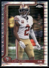 2025 Topps Chrome Deommodore Lenoir Pulsar Refractor #269 San Francisco 49ers