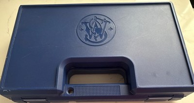 Smith&Wesson 617 Factory  Blue Hard Case - .22 LR 4 Barrel Case Only