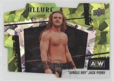 2022 Allure AEW Horizontal Green Rainbow 27/99 Jungle Boy Jack Perry #124 d9r