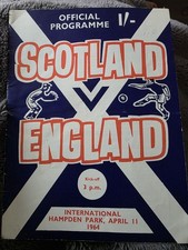 SCOTLAND v England (Home International) 1964 L15