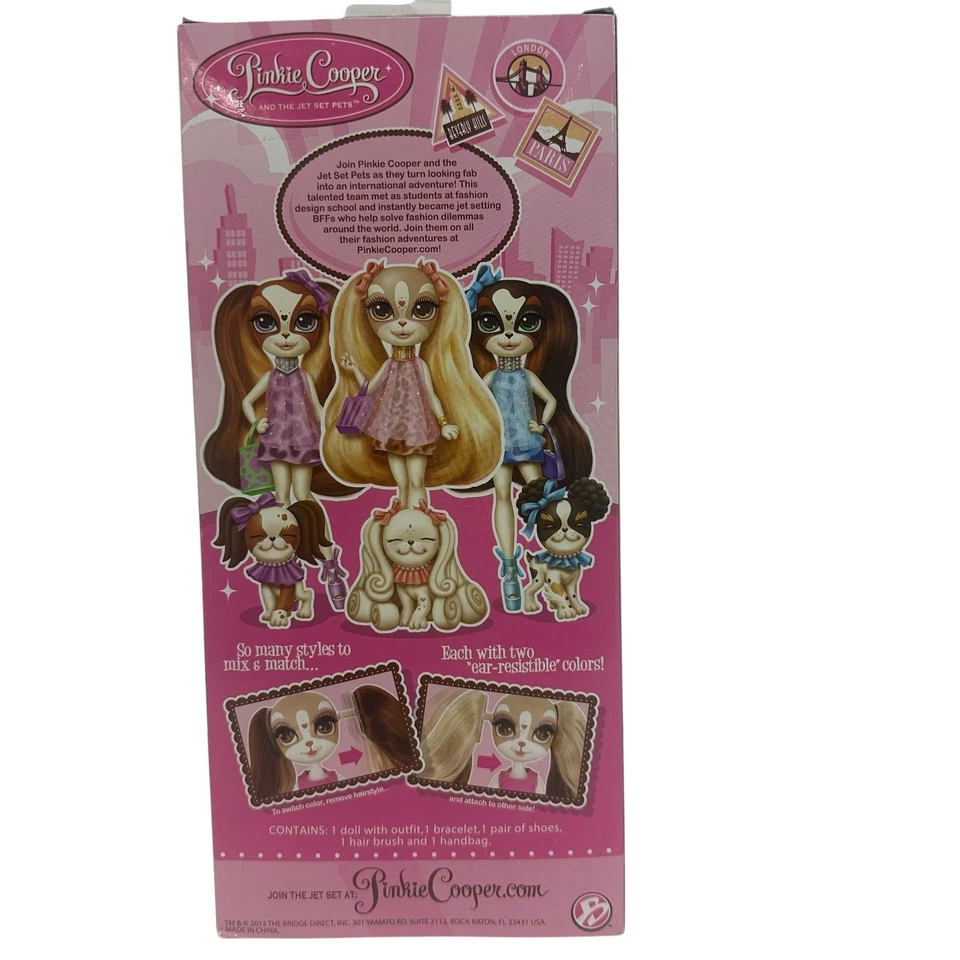 Muñeca Pinkie Cooper nueva en caja mal etiquetada Ginger Jones Foto 2 de 4