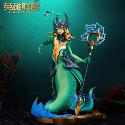 LOL Nami League of Legends Painted Figure PVC 27cm Model Statue New Gift Decor