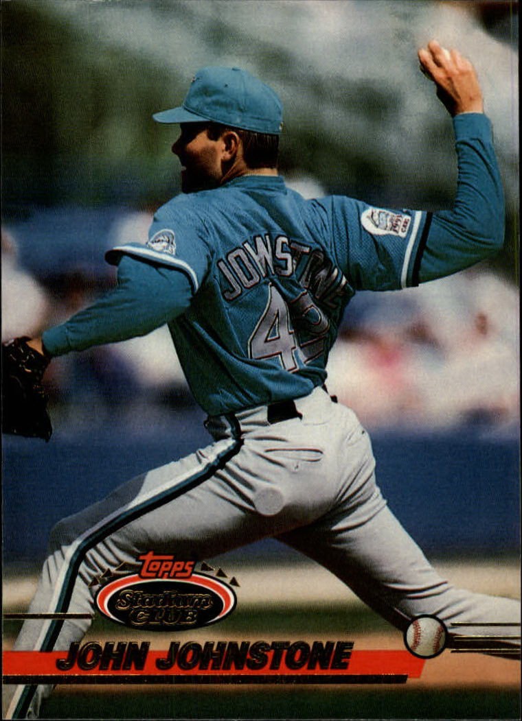1993 Stadium Club #734 John Johnstone RC - BB