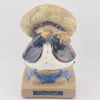 Rodo Padilla Mexican Mariachi Musician Violin Figurine BROKEN Bow