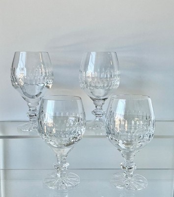 Schott Zwiesel Gardone Cut Crystal Brandy Cognac Glasses Set of 4 from Germany