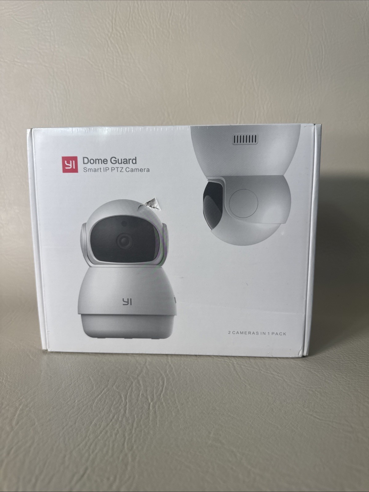 YI Dome Guard Twin Pack Smart IP PTZ Camera YRS 3521 Sealed