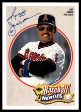 Reggie Jackson 1990 Upper Deck #5 California Angels FREE SHIPPING AutographDen