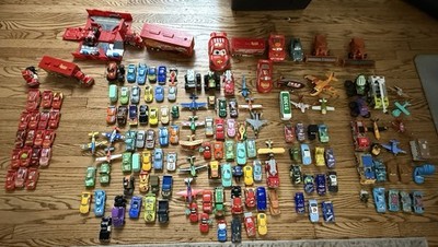 Huge Lot of 215 Disney Pixar Cars Die-cast Toys -Loose Lot. SEE ALL PICTURES