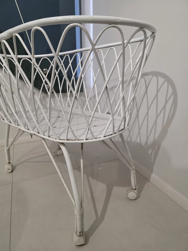 Culla In Vimini Con Baldacchino - Immagine 4 di 4