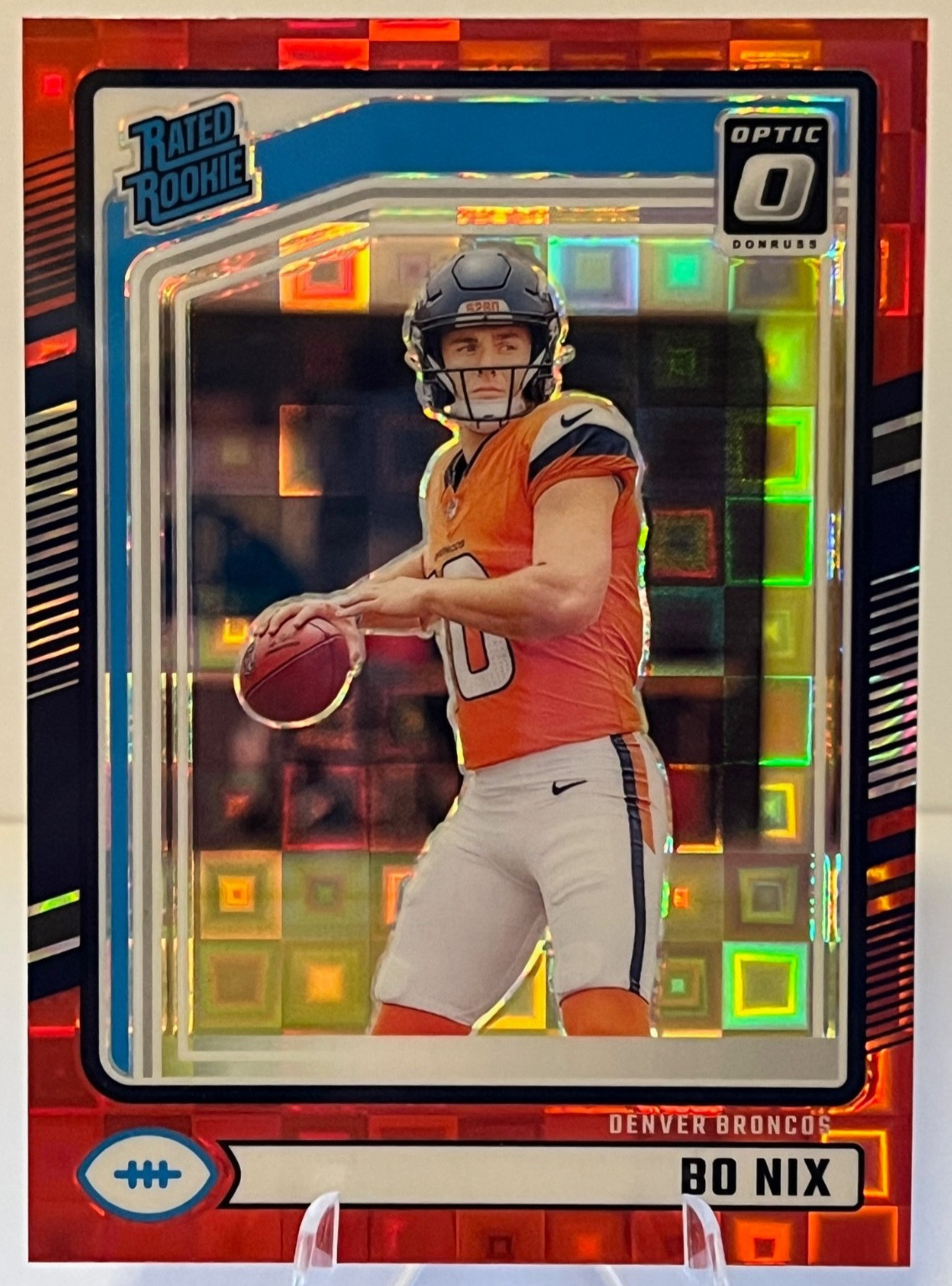 2024 Panini Donruss Rated Rookie BO NIX Optic Preview RED PANDORA (RC)