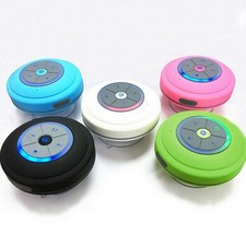 Waterproof Bluetooth Shower Speaker  Suction Cup Portable Mini Speaker  Hands-