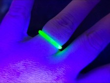 Antique Vaseline Glass Ring 1920s Czech Handmade Lampwork Uranium Glass Size 7.5