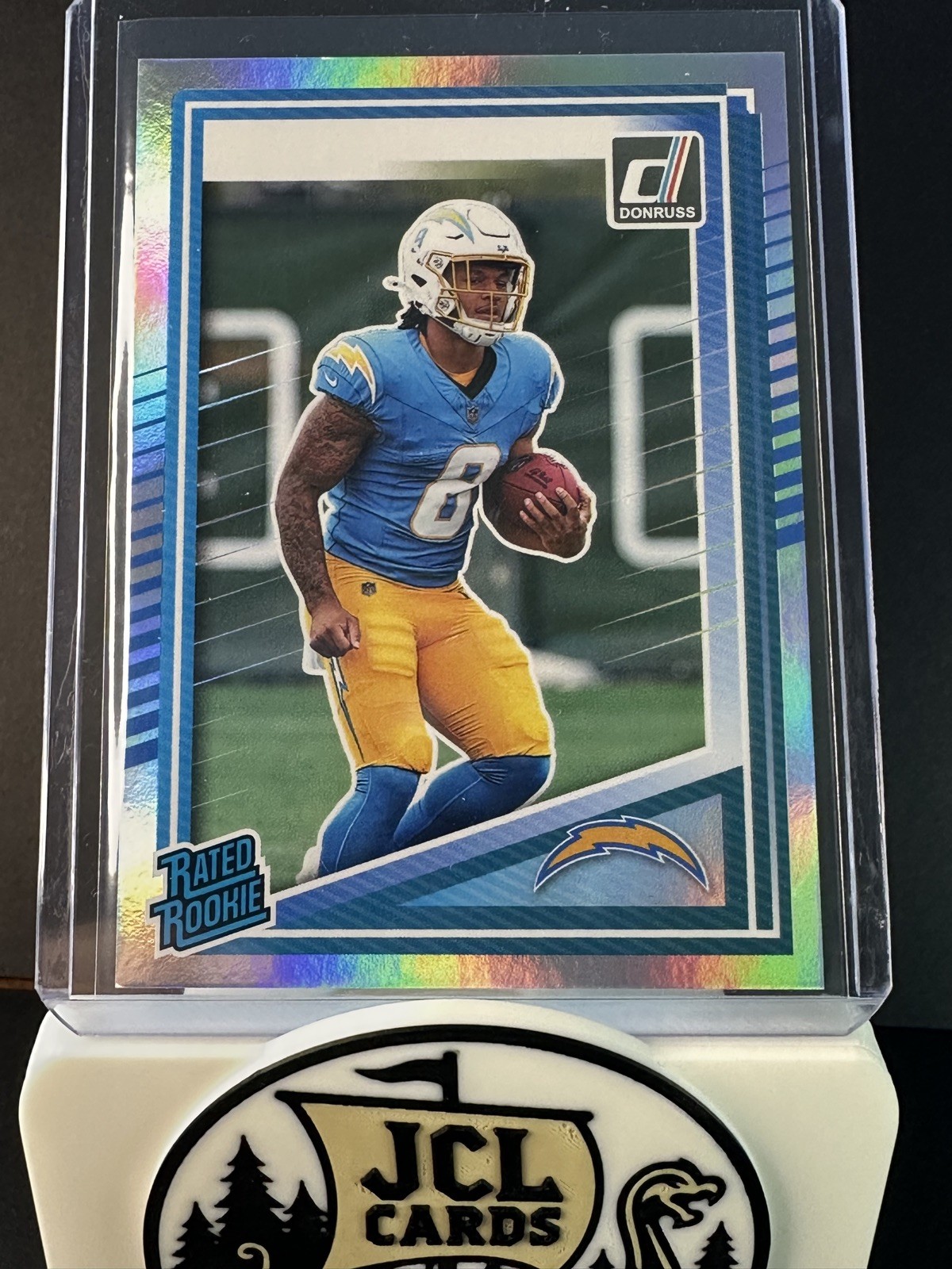 2025 Panini Donruss - Rated Rookie Omarion Hampton #303 Silver No Name