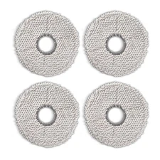 4 Pack Mop Pads for ECOVACS DEEBOT T30 Pro Max Omni X5 Pro X2 Omni T20