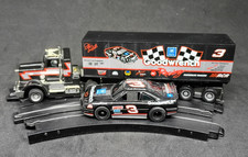 Tyco Dale Earnhardt 3 Semi Hauler Transport Truck and Slot Car Goodwrench