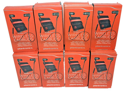 Plantronics Backbeat Go 2 Bluetooth Earbud Headphones Black