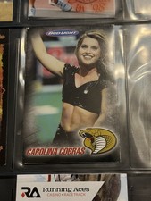 Carolina Cobras Arena Football Pocket Schedule Get Bit 7Up AFL Vintage