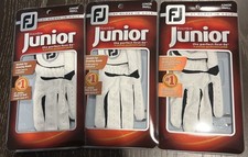 3 New FootJoy Junior Golf Left Hand Gloves, Size Small