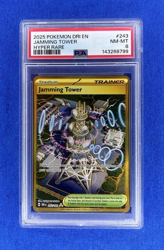 Jamming Tower graded PSA 8 for sale on eBay