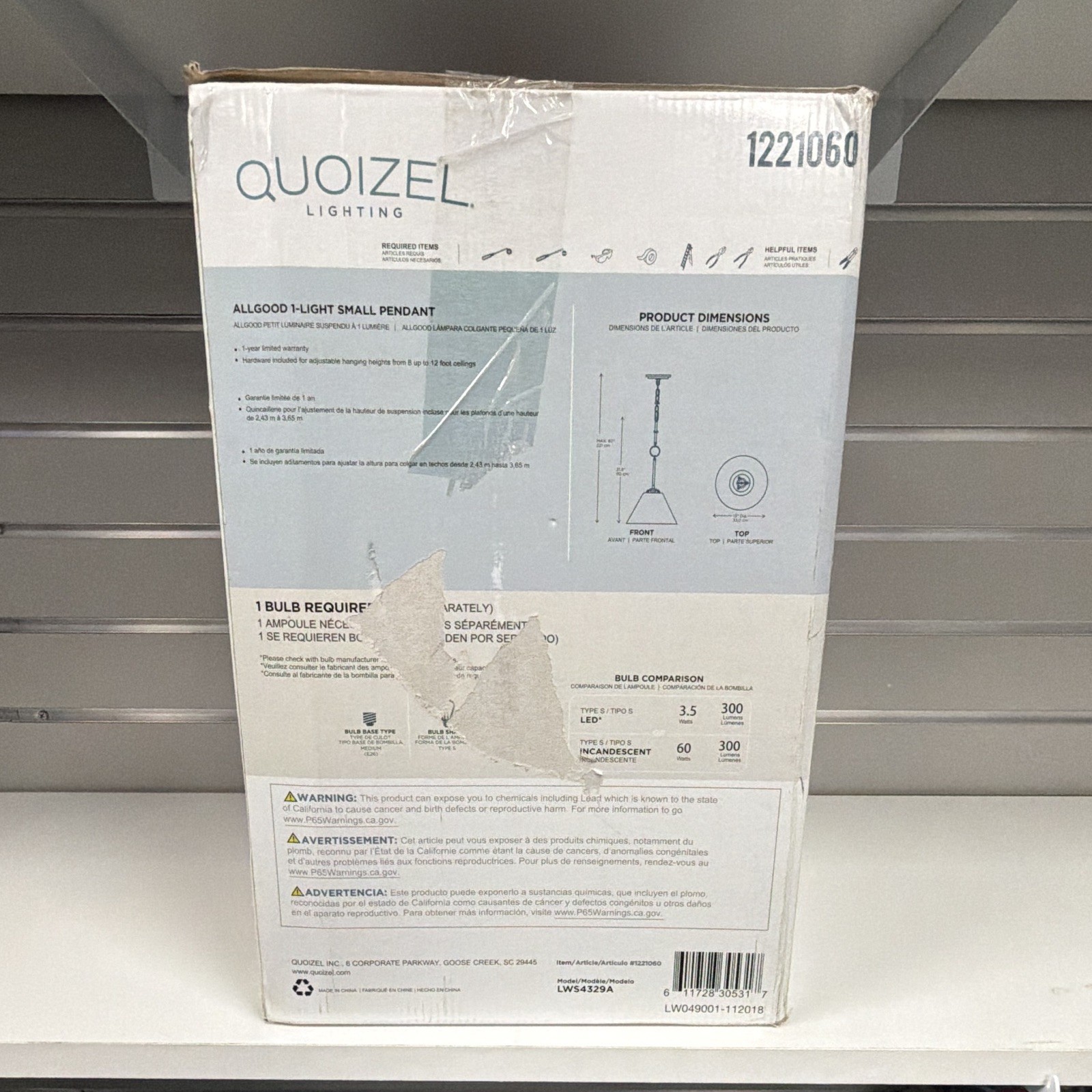 Quoizel Allgood Small Pendant Matte Black Clear Seedy Glass Dimmable ...