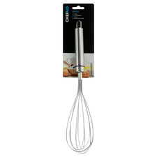 Chef Aid Stainless Steel Hand Whisk Mixer Egg Milk Beater Kitchen Cooking Tool