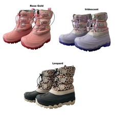 Member's Mark Toddler Girl's Water Resistant Snow Boot W/ Warm Lining