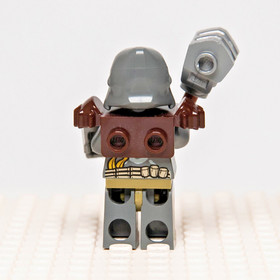 Lego Chima Minfigure - Grumlo  (loc028) with Hammer and Fist 70008