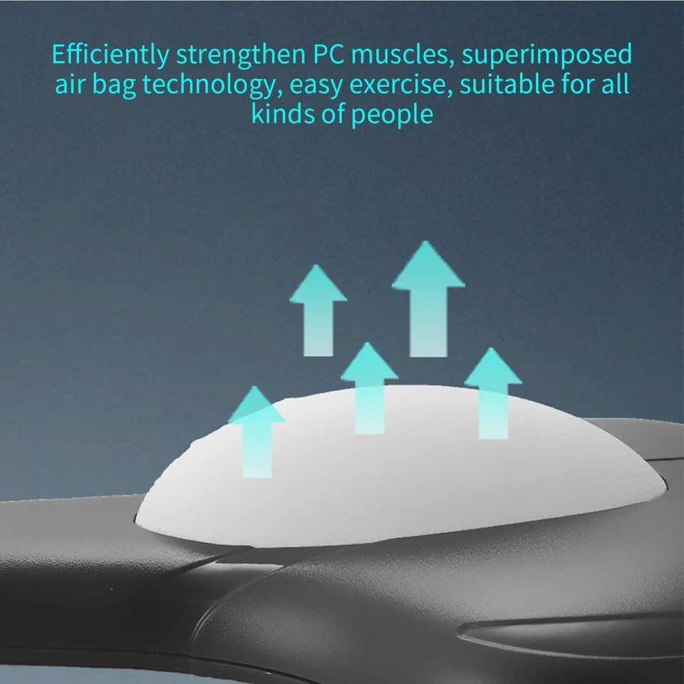 Entrenador muscular eléctrico del suelo pélvico ejercitador muscular del suelo pélvico para hombres mujeres Foto 3 de 4