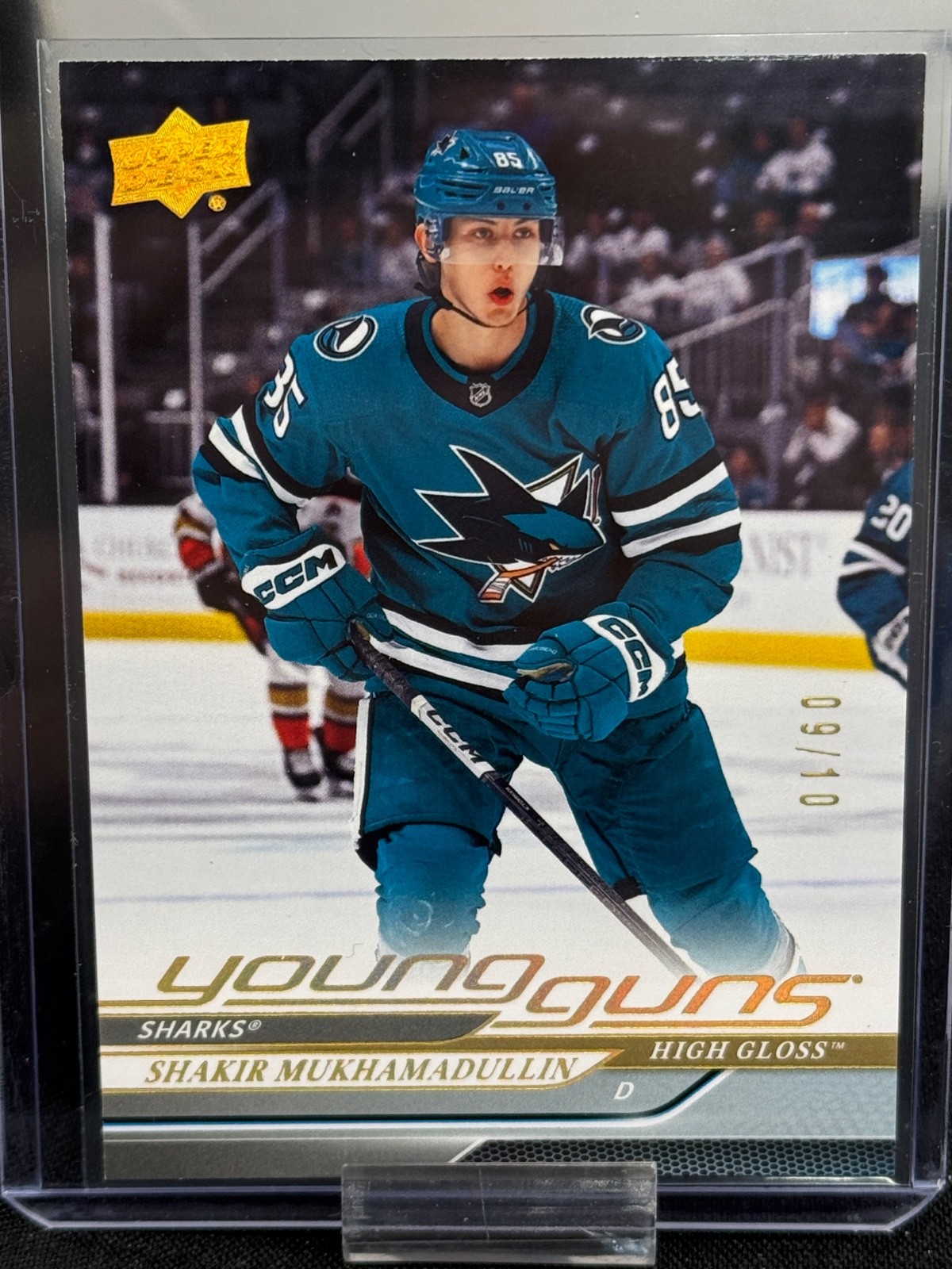 2024-25 Upper Deck Young Guns High Gloss #211 Shakir Mukhamadullin! #09/10