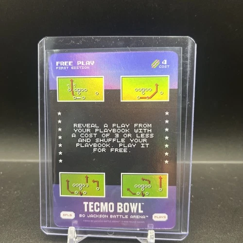 Bo Jackson Battle Arena Tecmo Bowl Bonus Play 5 Free Play - BPL5