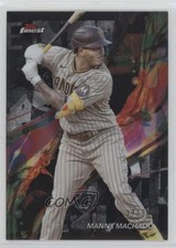 2024 Topps Finest Common Black Refractor /20 Manny Machado #90 k4s