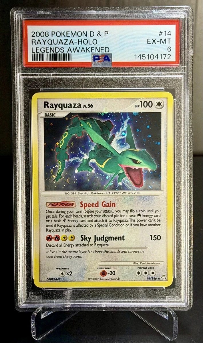 Rayquaza Pokémon TCG Holo Rare Individual Collectible Card Game