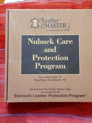 NEW SEALED Leather Master Care&Protection Program Dr. Tork (Type N) ITALY